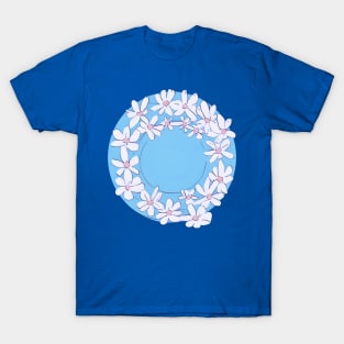 Mother's Day Daisy Chain Flower Wreath (MD23MOD003) T-Shirt